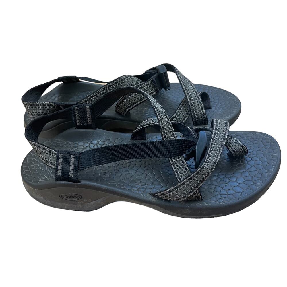 Chaco Men’s Z/2 Sandals Size 12 Hiking Water Sandals Black - Picture 3 of 9